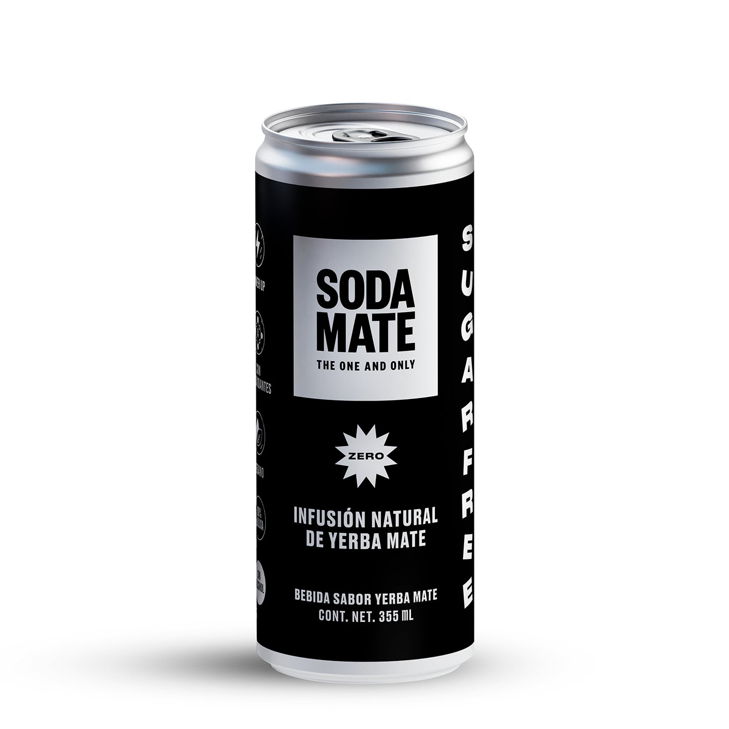 SODA MATE SUGAR FREE LATA / 24 pack / 355 ML